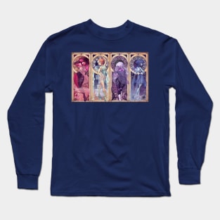 Crystal Gems Mucha Long Sleeve T-Shirt